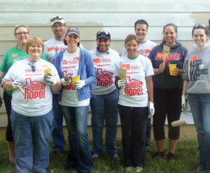 SCF staff volunteered in Aug. 2014 at a site in Buena Vista Township.